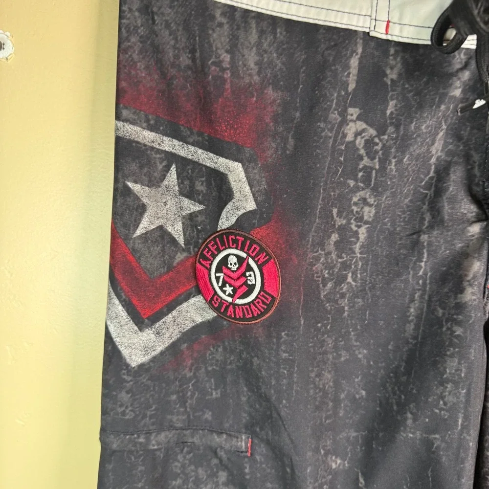 Affliction board shorts